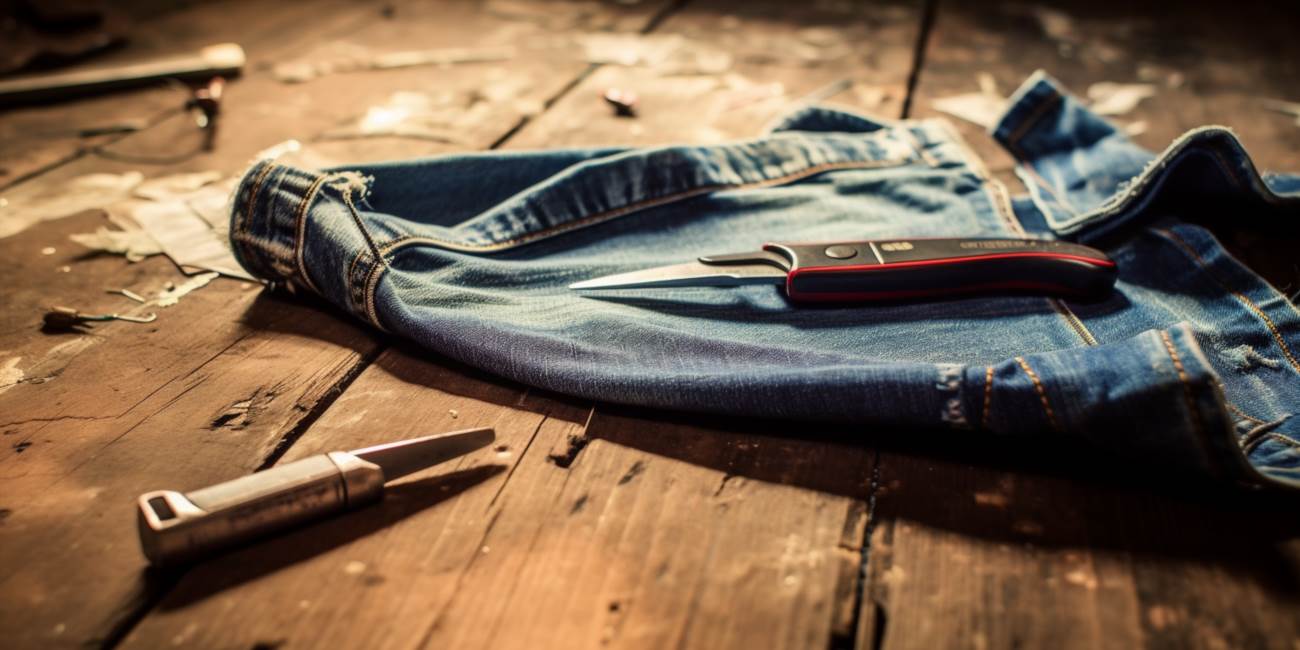 Jak zrobić dziury w spodniach: kreatywna sztuka przetarć na dżinsach